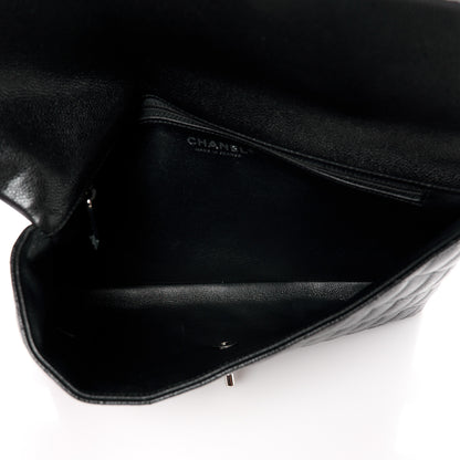 Chanel Caviar Quilted Flap Clutch Black 5 of 12