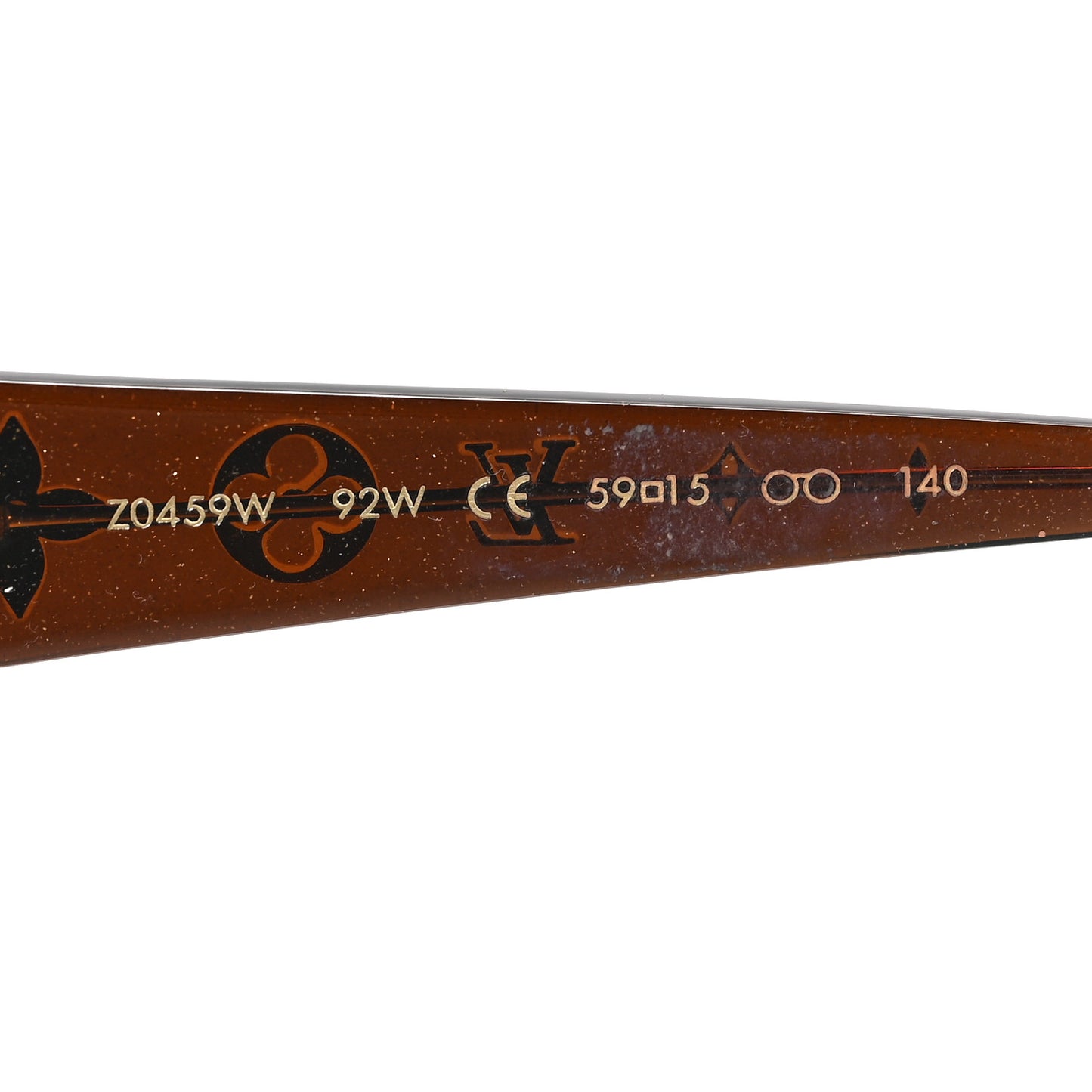 Acetate Obsession GM Sunglasses Z0459W Brown Glitter
