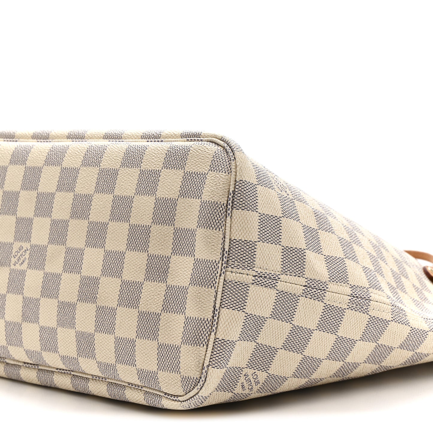 Damier Azur Neo Neverfull MM Rose Ballerine