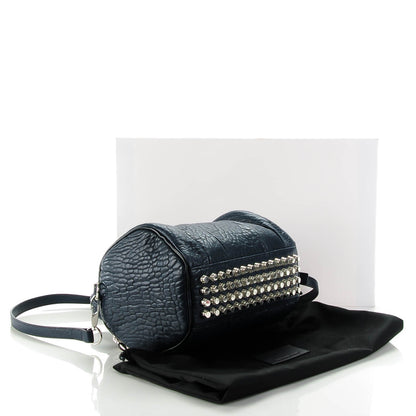 Alexander Wang Pebbled Lambskin Rockie Neptune 4 of 7
