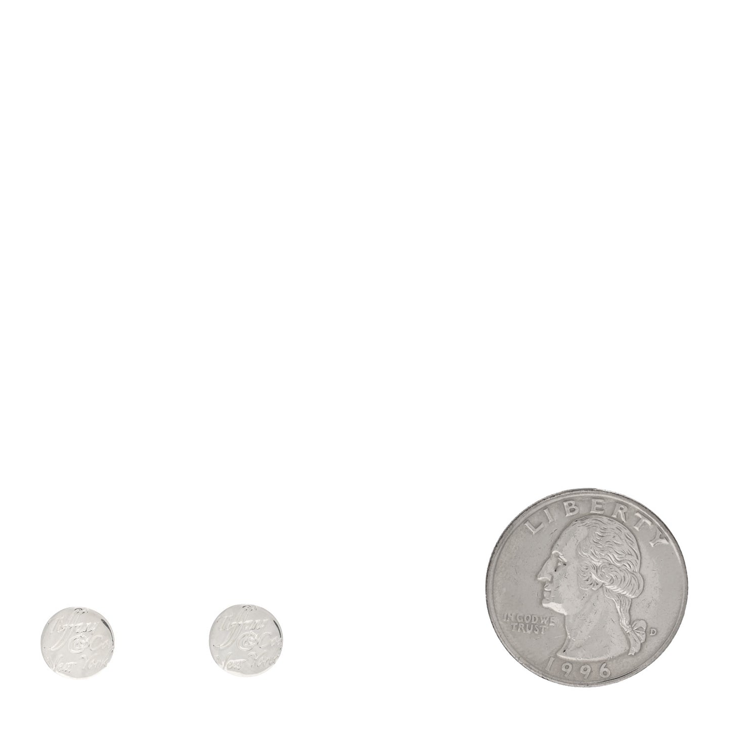 Sterling Silver Notes Round Earrings