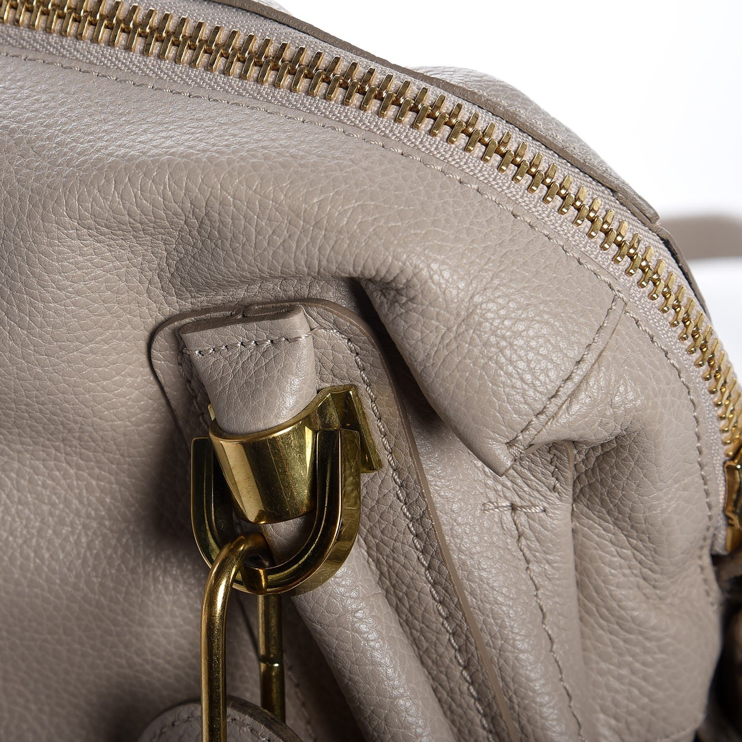 Chloe Calfskin Medium Paraty Mastic 11 of 17