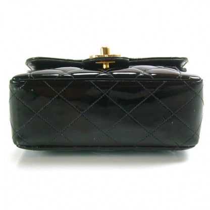 Chanel Patent Mini Flap Black 5 of 11
