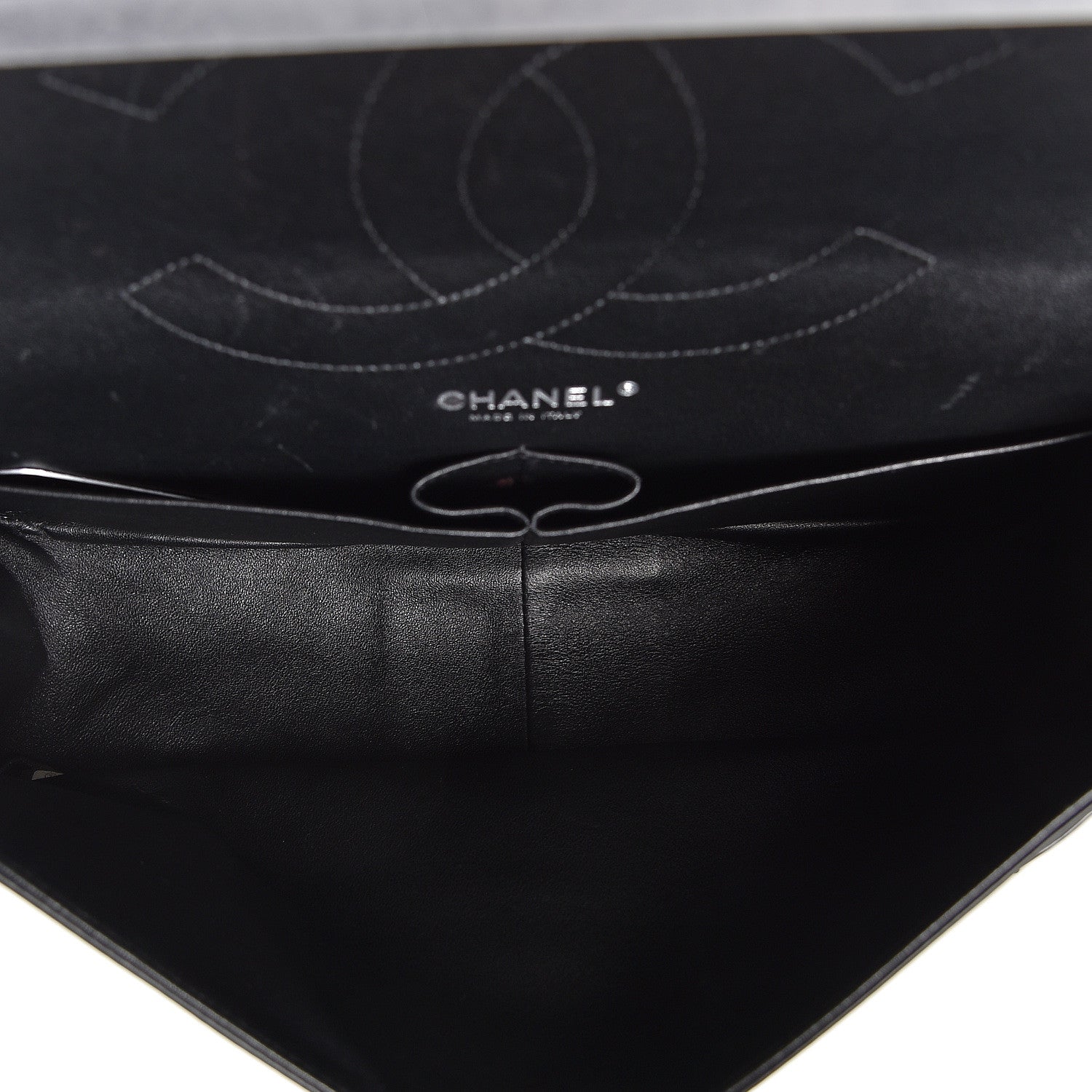 Chanel Distressed Patent Quilted 2.55 Reissue 227 Flap Black 5 of 16