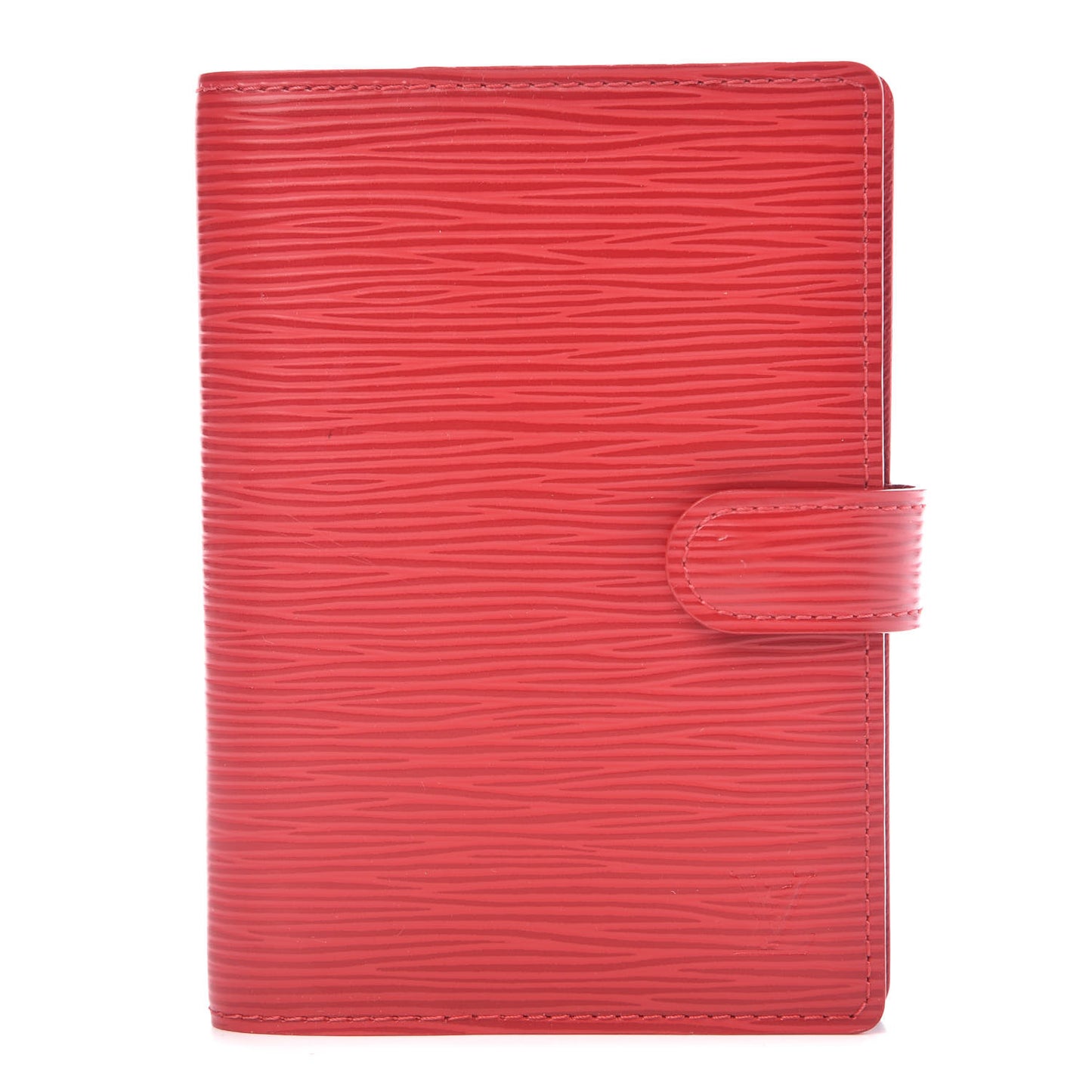 Epi Small Ring Agenda Cover Castillan Red