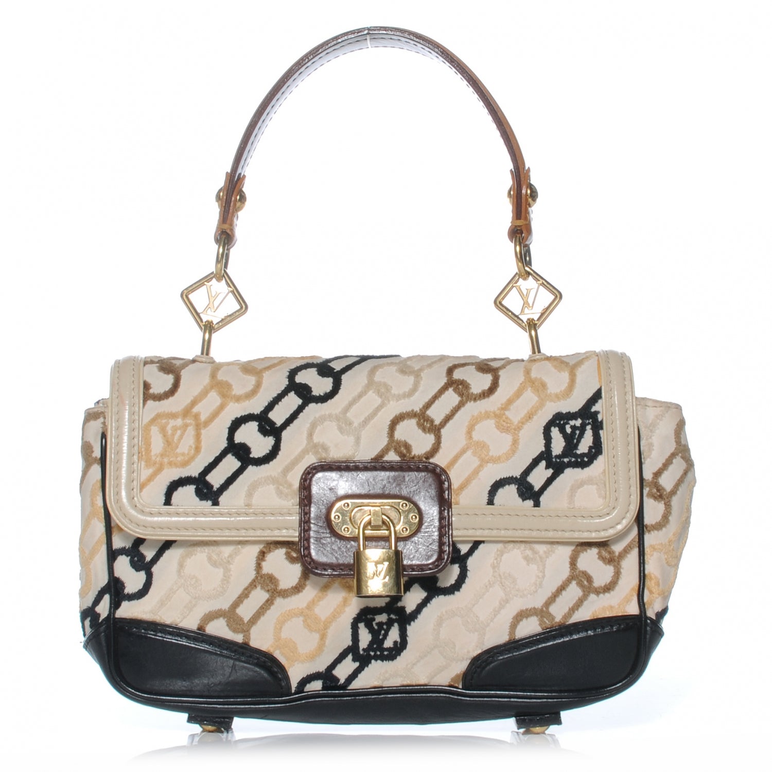 Louis Vuitton Velvet Chains Dolly Beige 1 of 7
