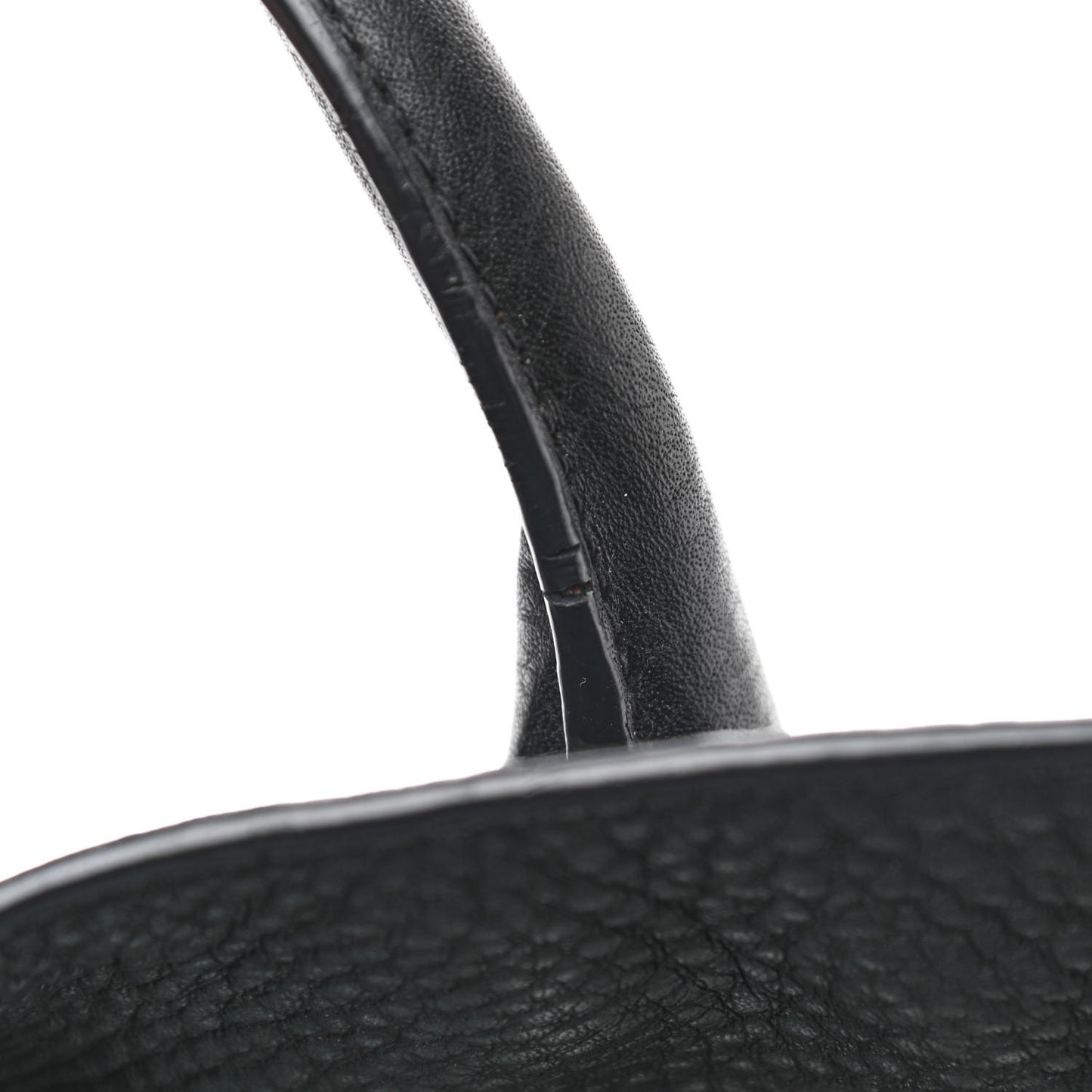 Vitello Daino Tote Black