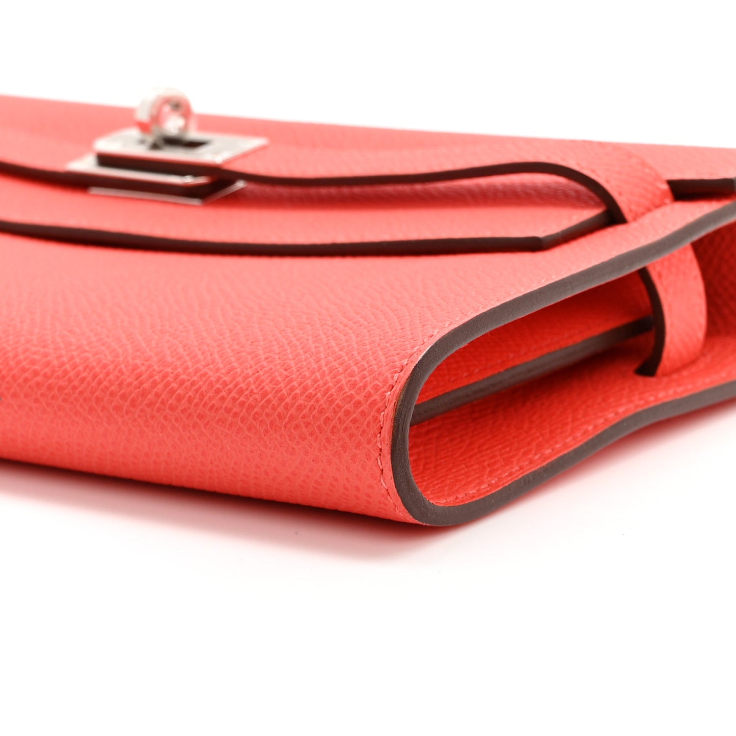 Epsom Kelly Wallet To Go Orange Field