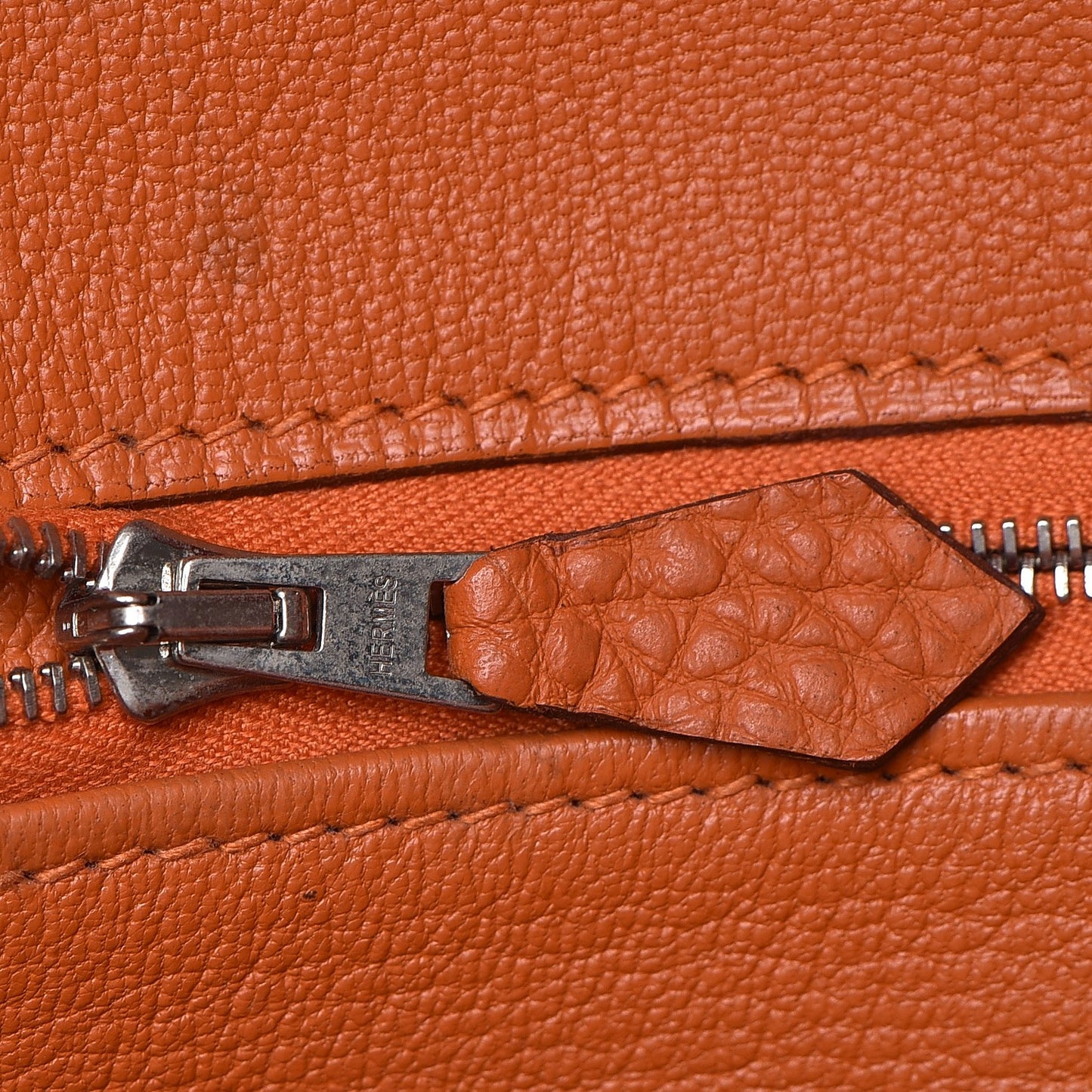 Togo Birkin 35 Orange