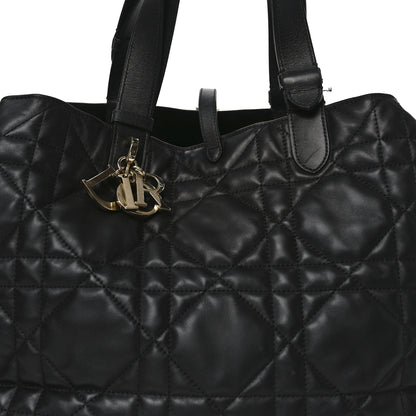 Christian Dior Calfskin Macrocannage Large Toujours Black 9 of 12