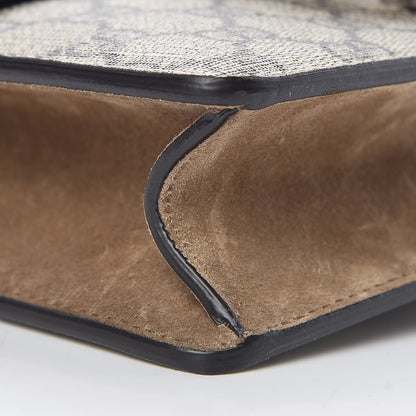 Gucci GG Supreme Monogram Mini Dionysus Shoulder Bag Taupe 8 of 9