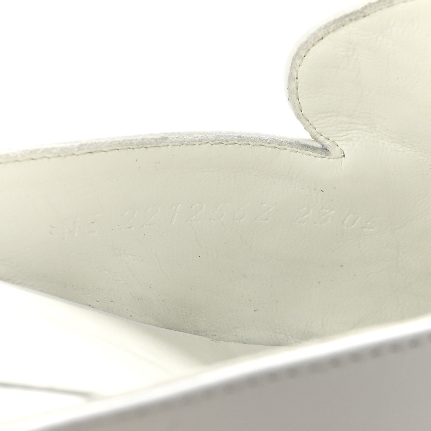 Hermes Calfskin Oz Mules 38 White 9 of 10