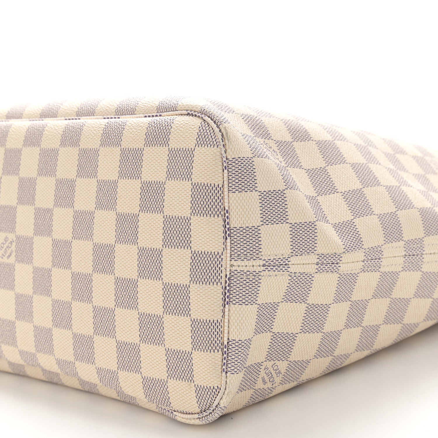 Louis Vuitton Damier Azur Neo Neverfull MM Rose Ballerine 10 of 17