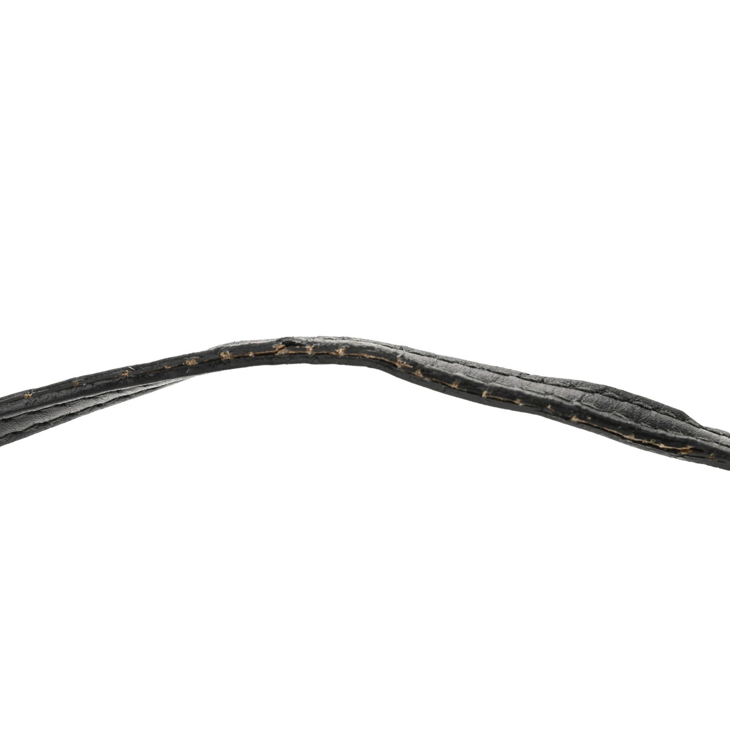 Cotton Canvas Pochette Crossbody Bag Black