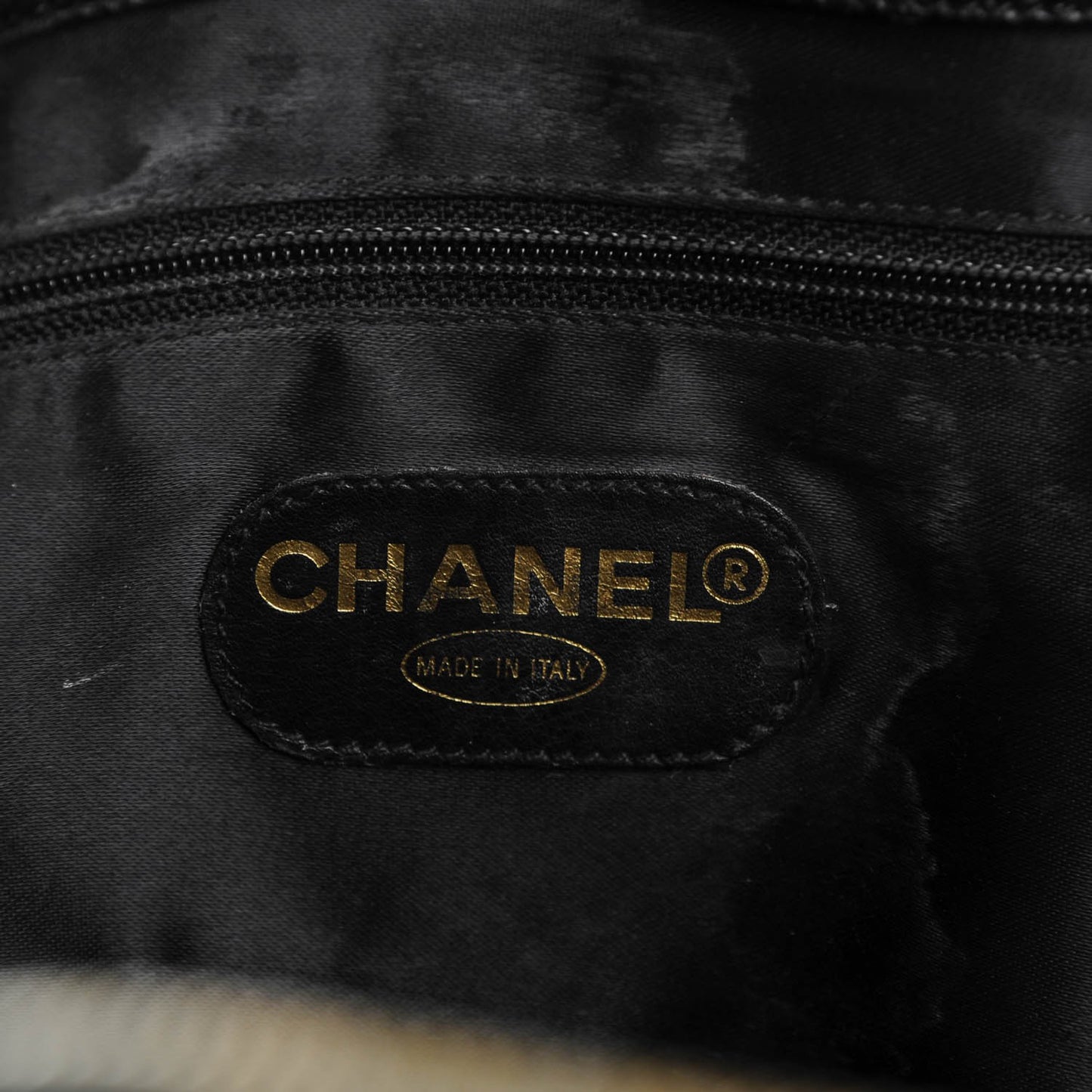 Caviar Large CC Shoulder Bag Black