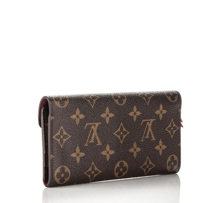 Louis Vuitton Monogram Josephine Wallet Red 3 of 7
