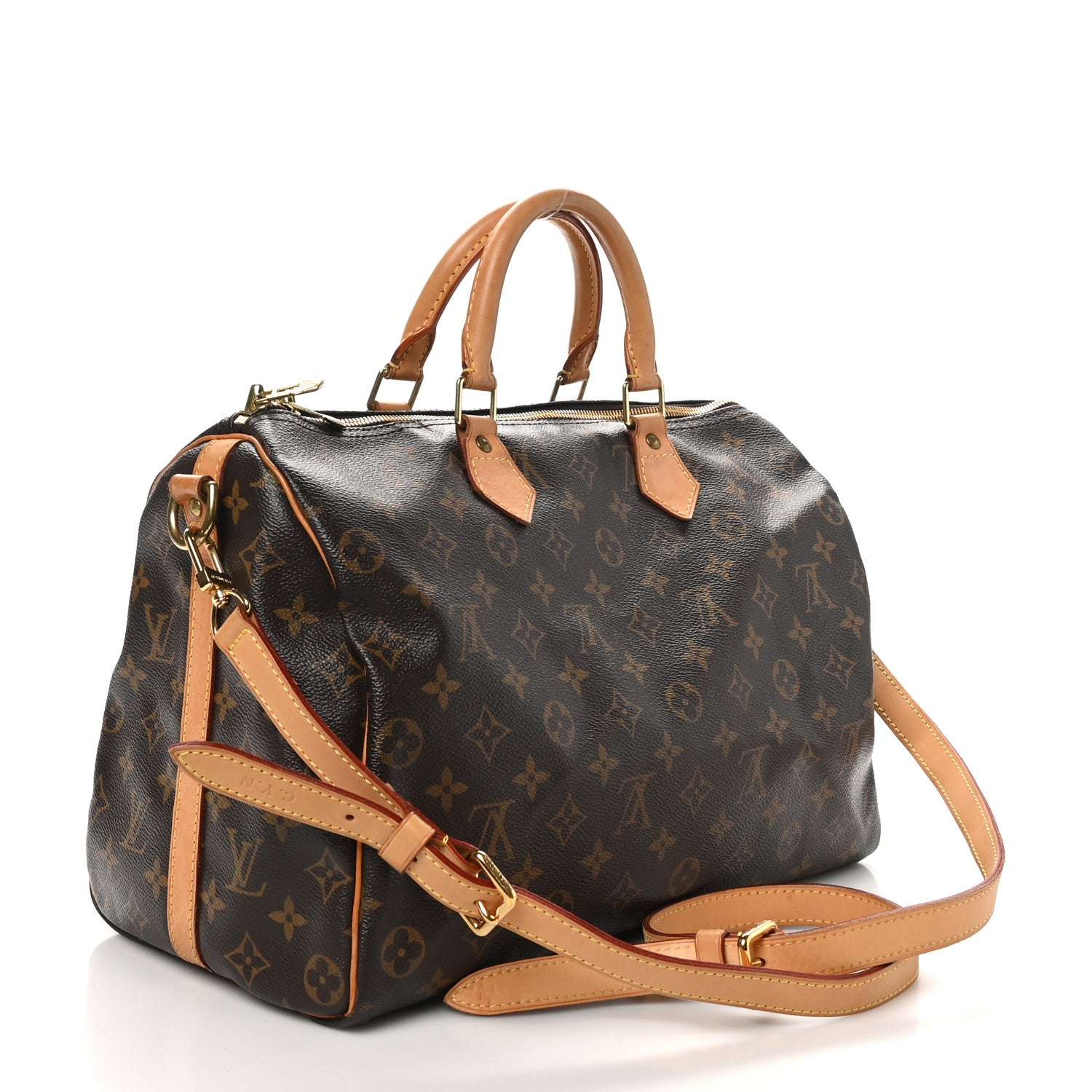 Louis Vuitton Monogram Speedy Bandouliere 35 2 of 10