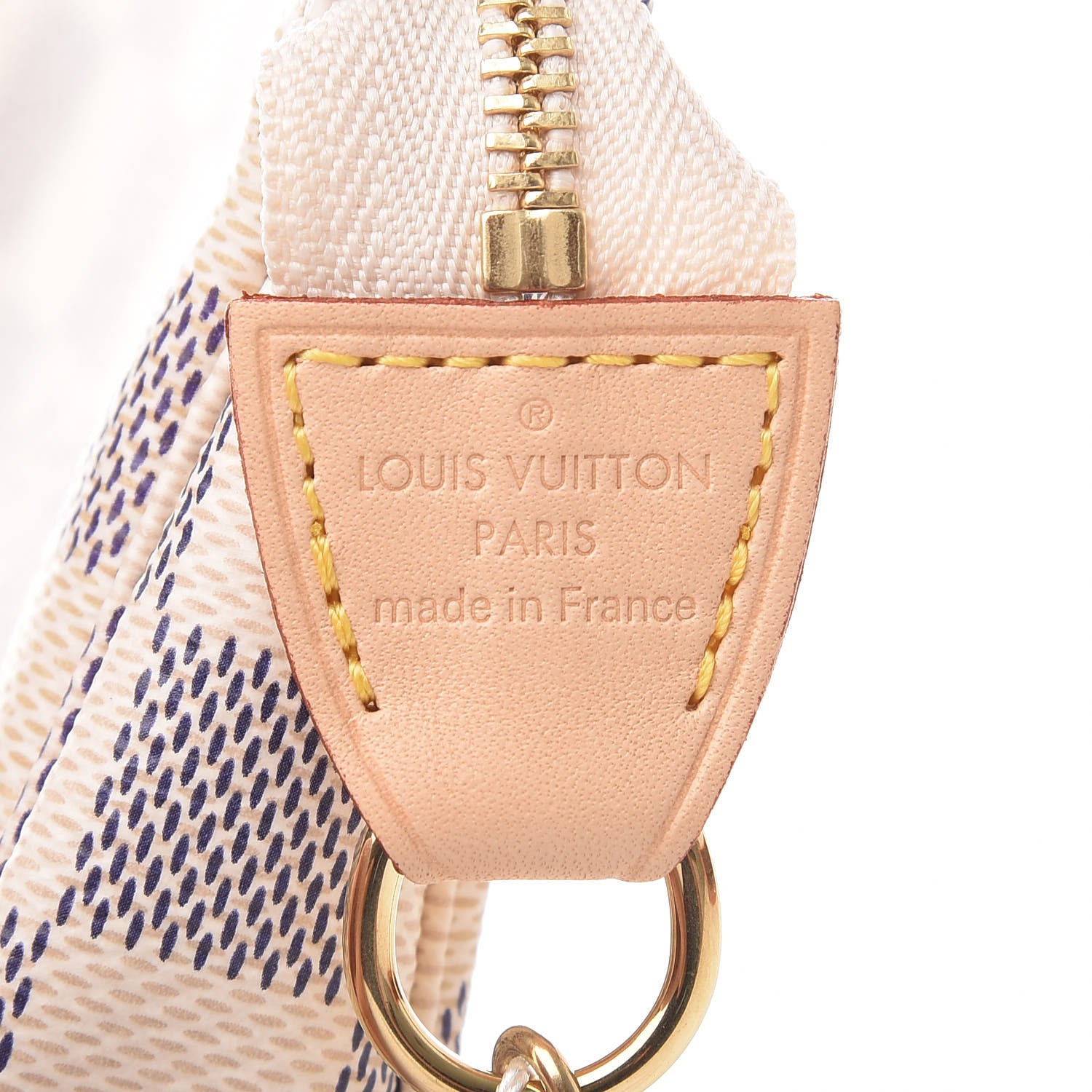 Louis Vuitton Damier Azur Mini Pochette Accessories 6 of 8