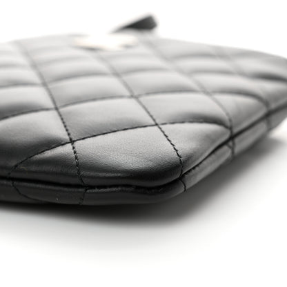 Chanel Lambskin Quilted Crossbody Bag Black 10 of 10