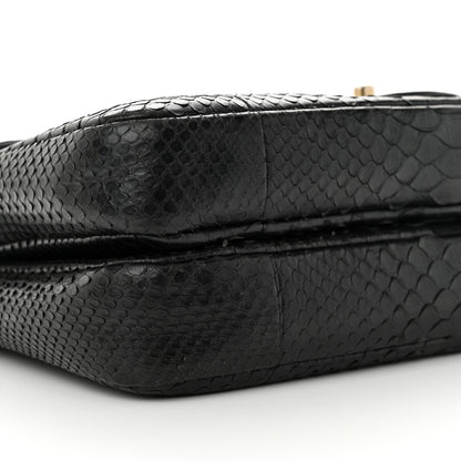 Chanel Snakeskin CC Flap Black 9 of 12