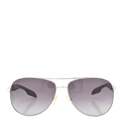 Prada Aviator Sunglasses SPS 53P Black 2 of 7
