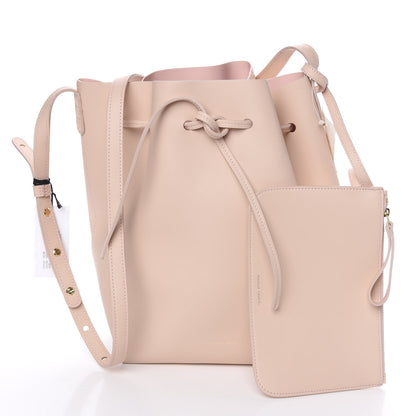 Mansur Gavriel Calfskin Bucket Bag Rosa 2 of 12