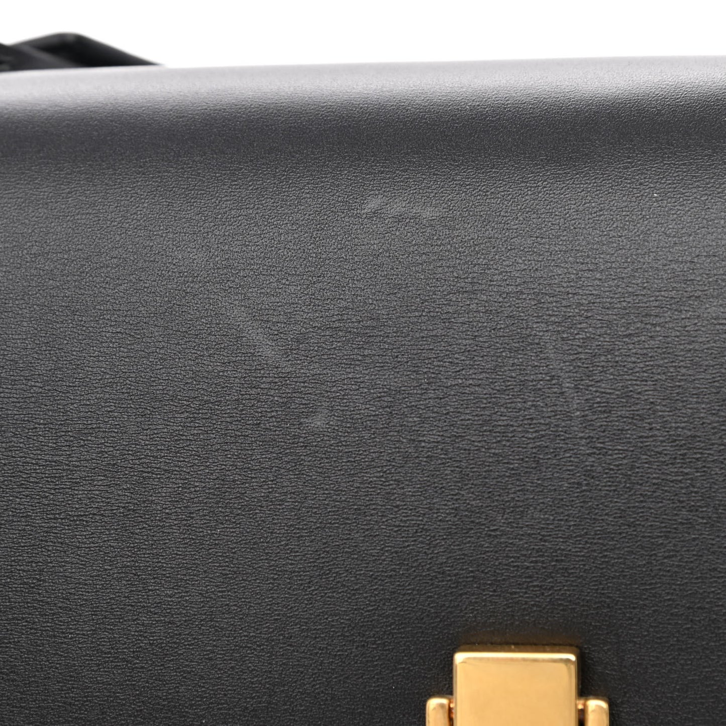 Smooth Calfskin Carre Satchel Black