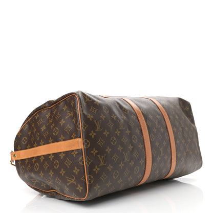 Louis Vuitton Monogram Keepall Bandouliere 55 4 of 15