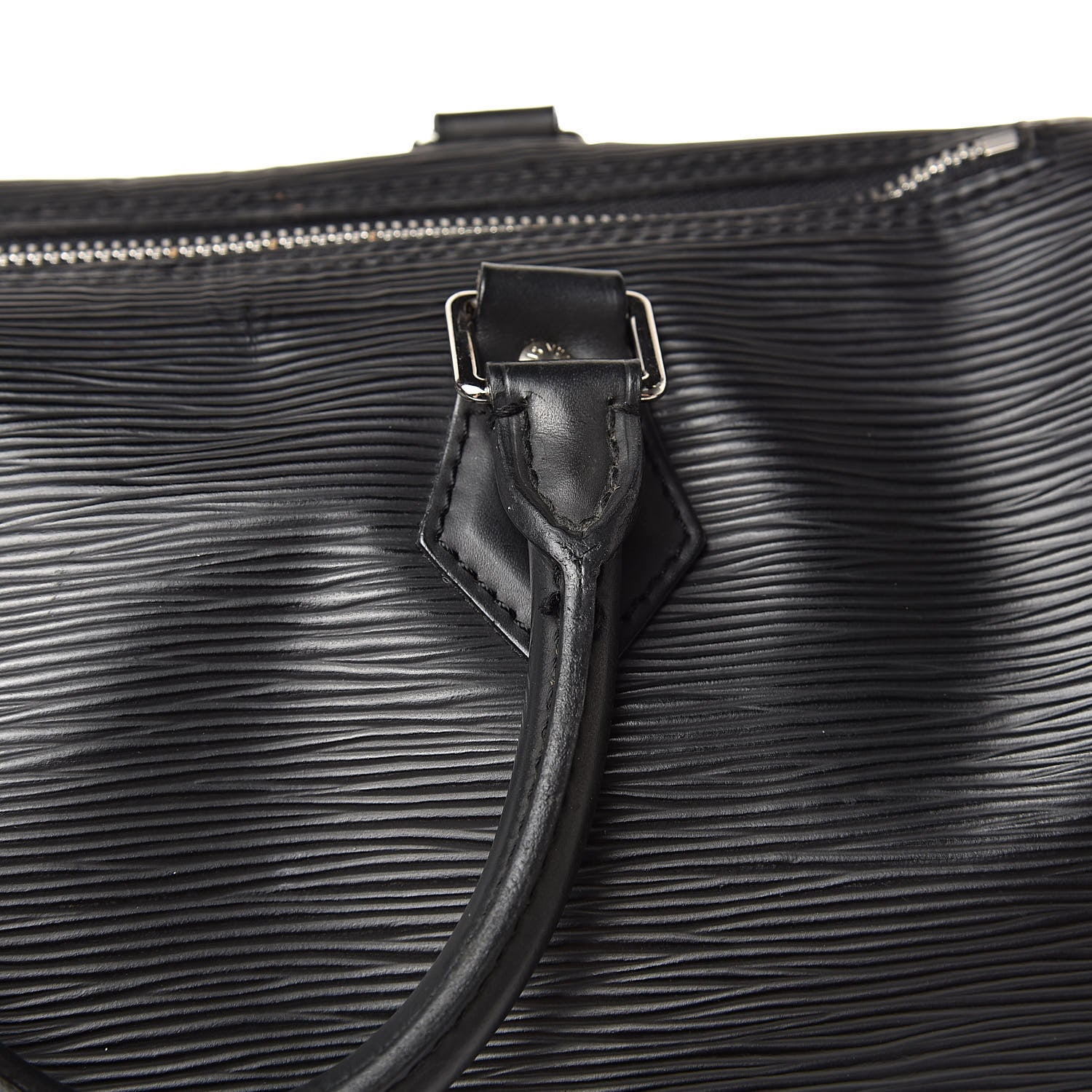 Louis Vuitton Epi Speedy 25 Black 14 of 17