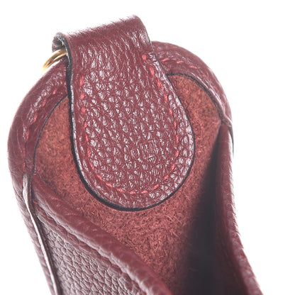 Hermes Togo Vespa PM Rouge H 6 of 12