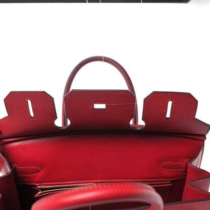 Hermes Epsom Birkin Sellier 30 Rouge Grenat 18 of 31