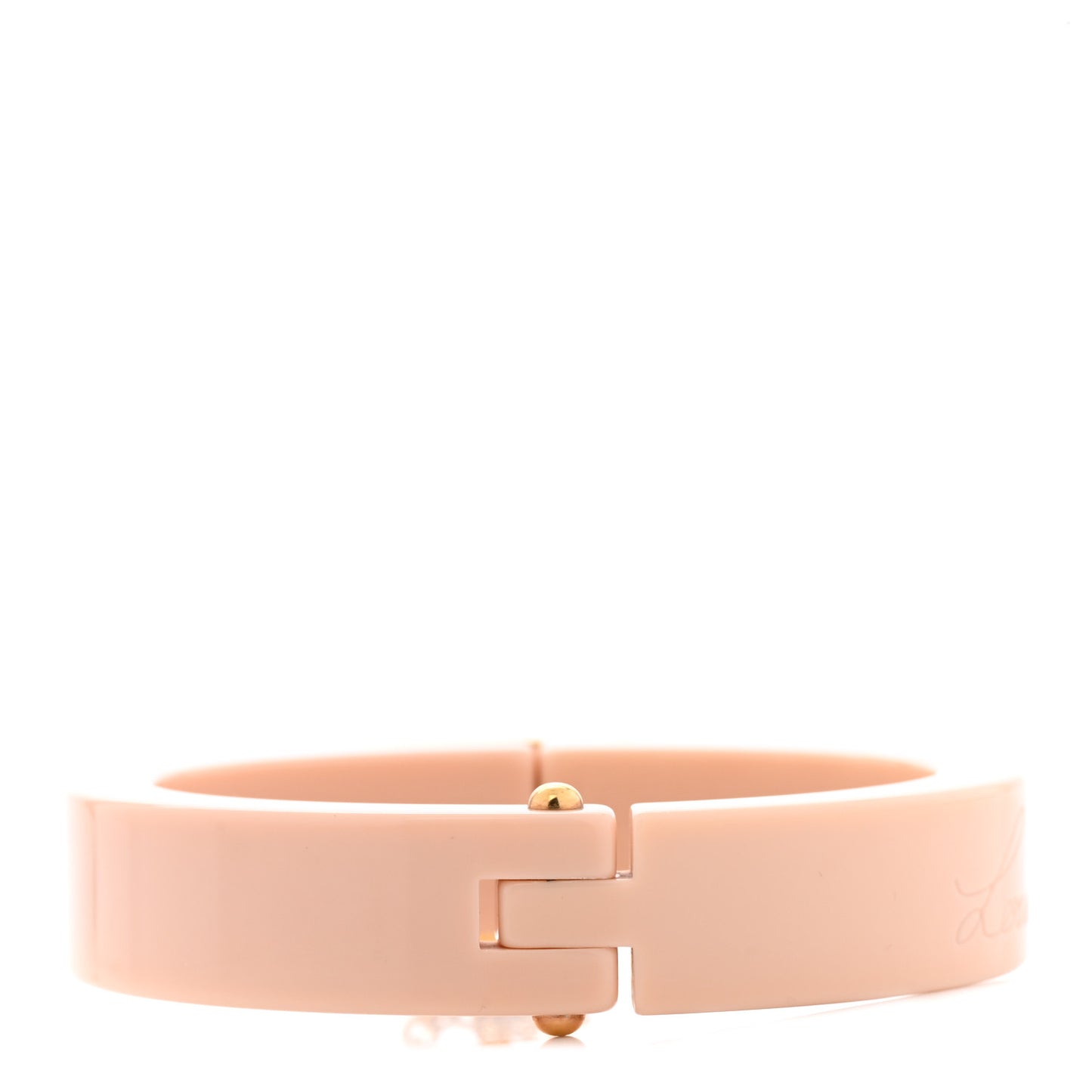 Lock Me Bracelet Rose Velours