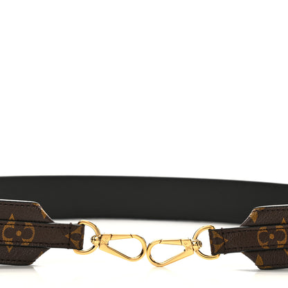 Louis Vuitton Monogram Bandouliere Shoulder Strap Black 4 of 4