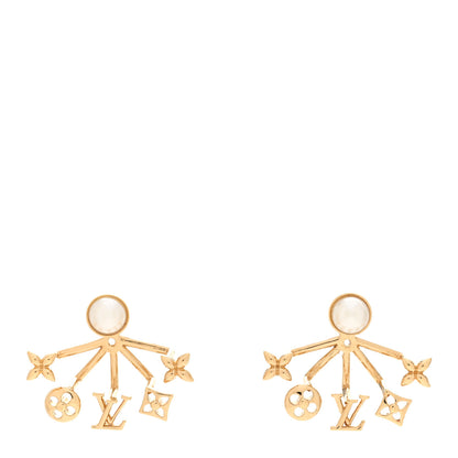 Louis Vuitton Metal Cruiser Earrings Gold 1 of 5