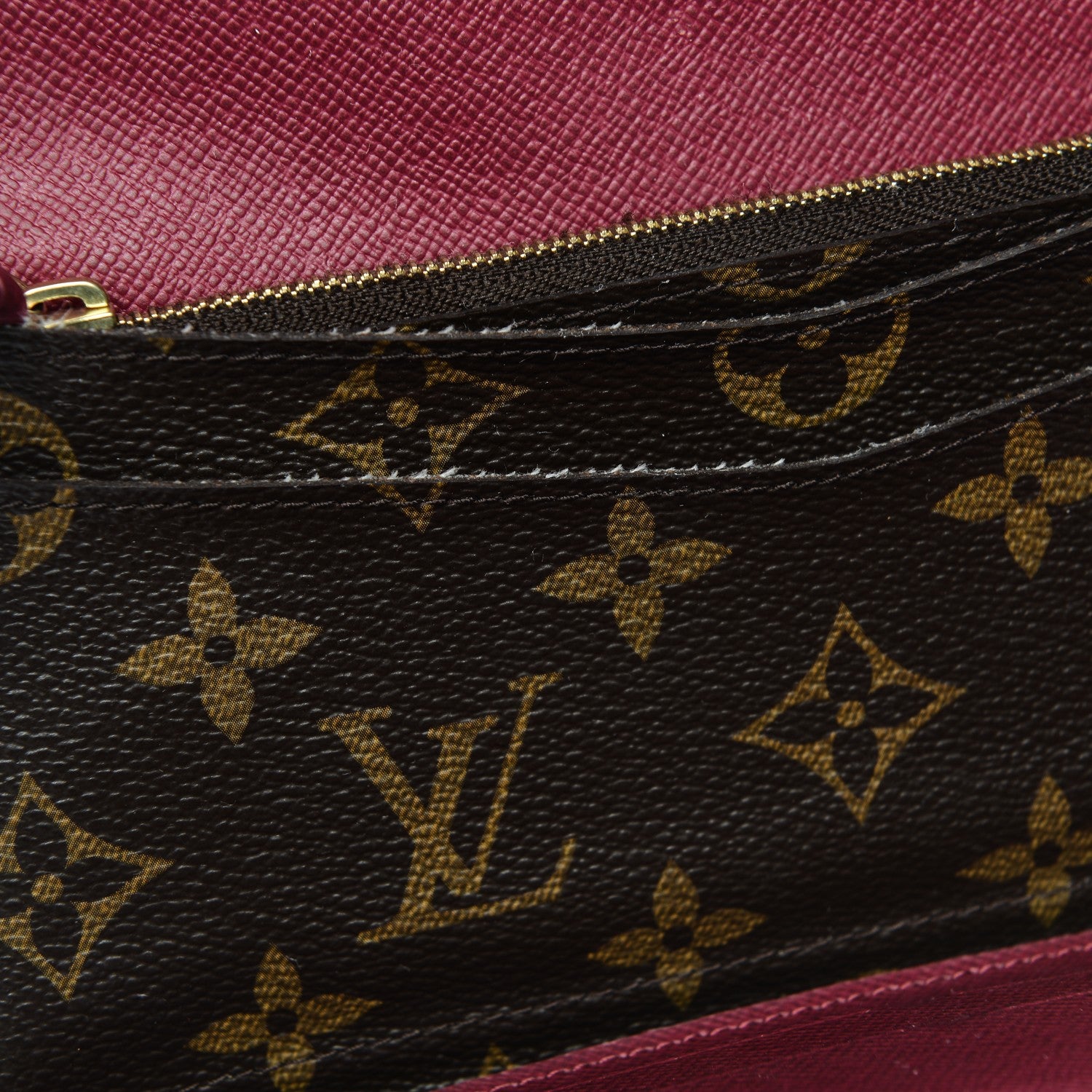 Louis Vuitton Monogram Josephine Wallet Fuchsia 7 of 9