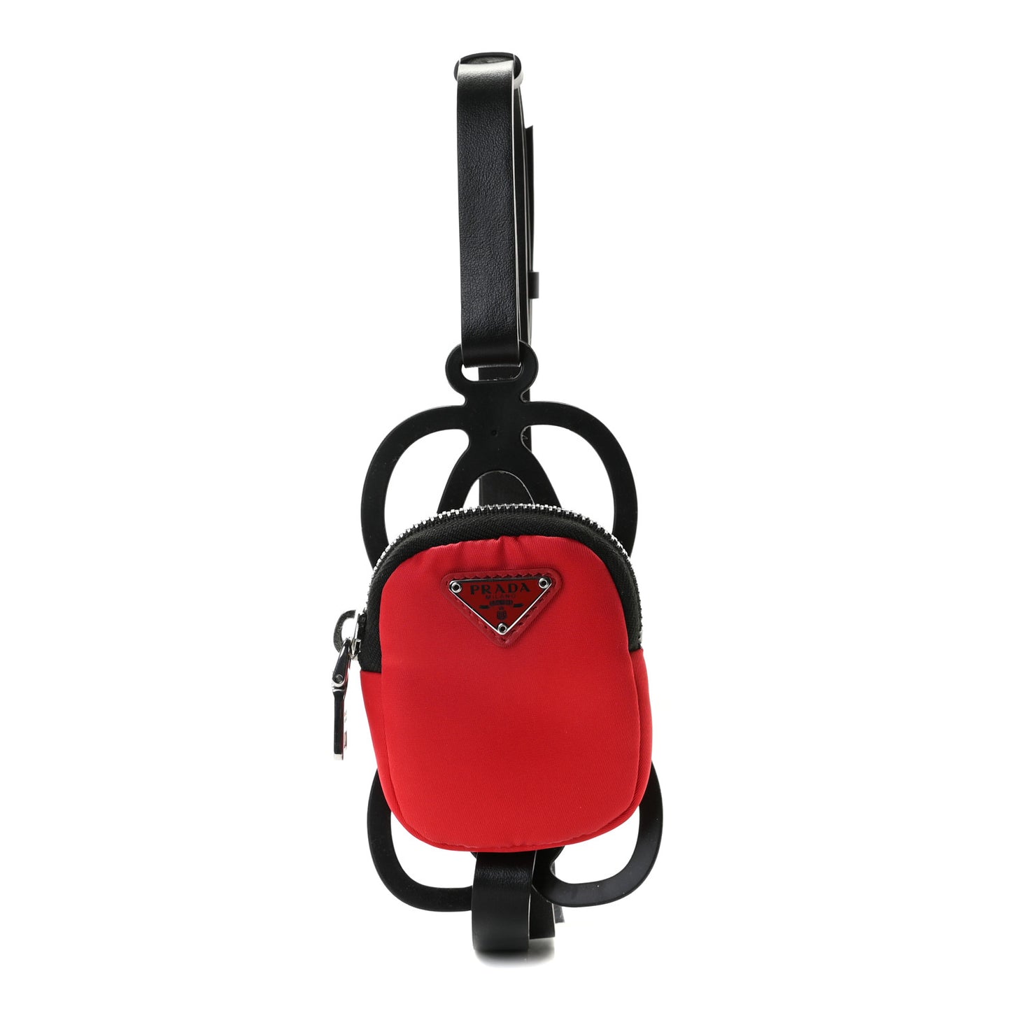 Tessuto Nylon Pocket Smartphone Case Rosso