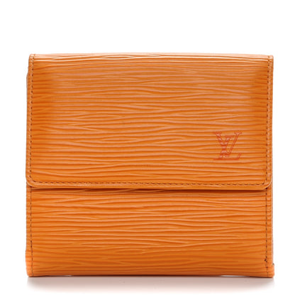 Louis Vuitton Epi Elise Wallet Mandarin 1 of 8