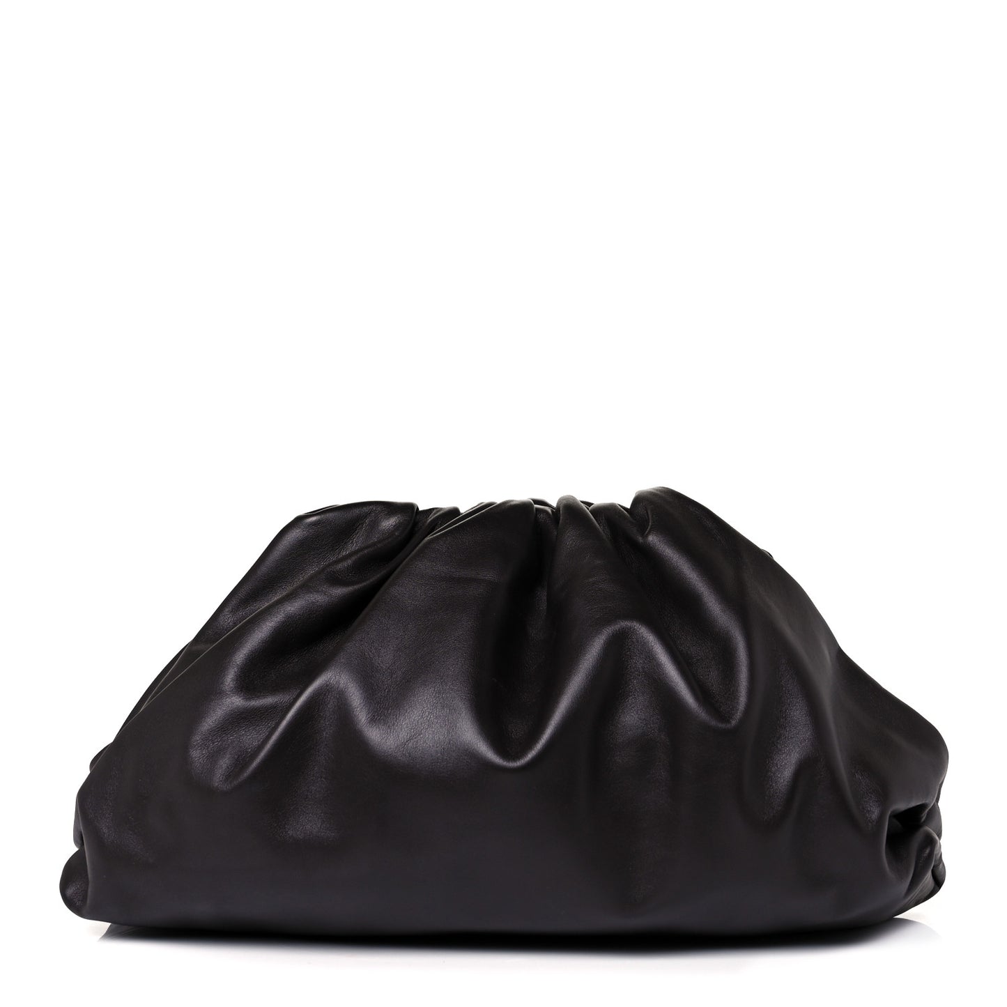Smooth Butter Calf The Pouch Oversized Clutch Fondant