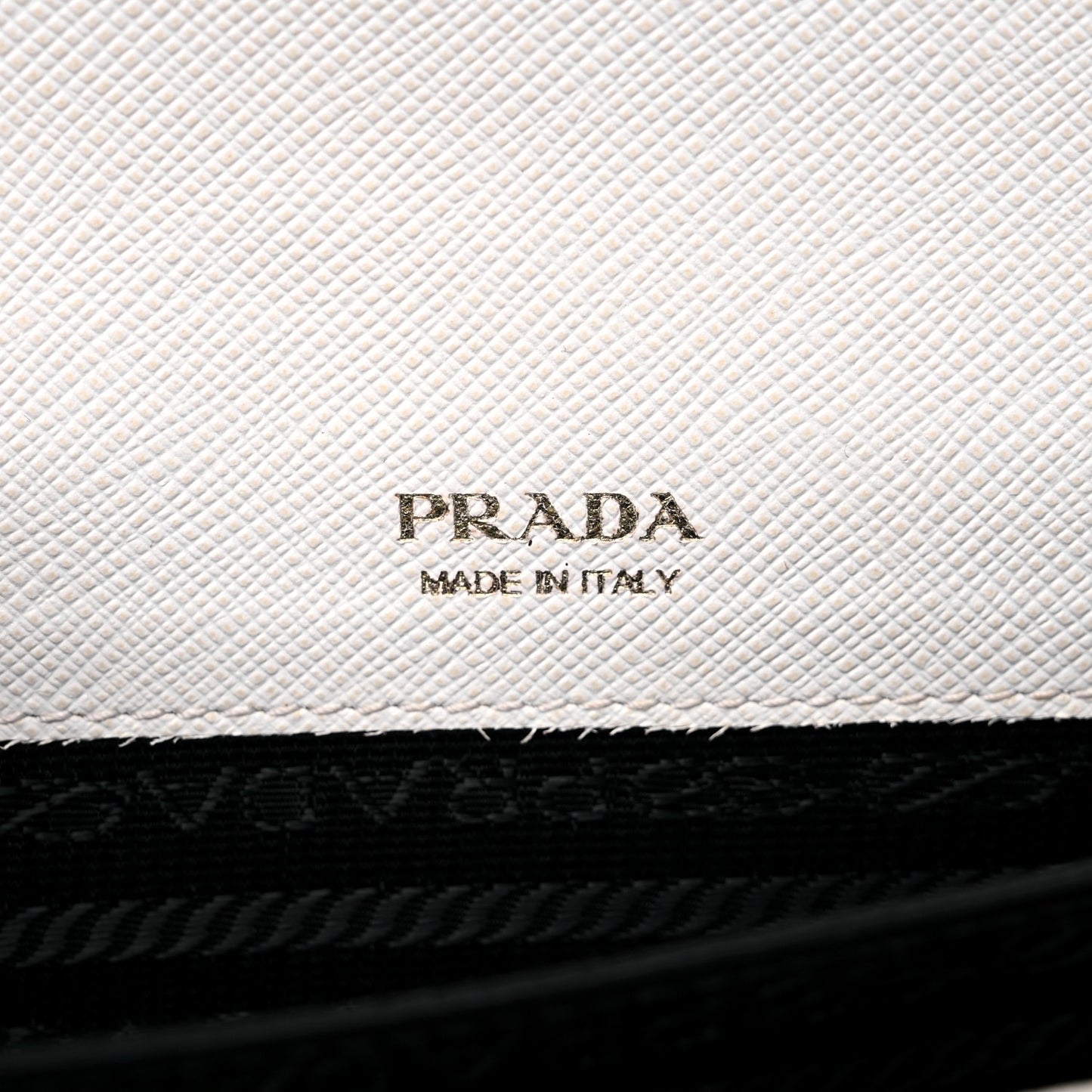 Saffiano Heart Lock Crossbody Bag White
