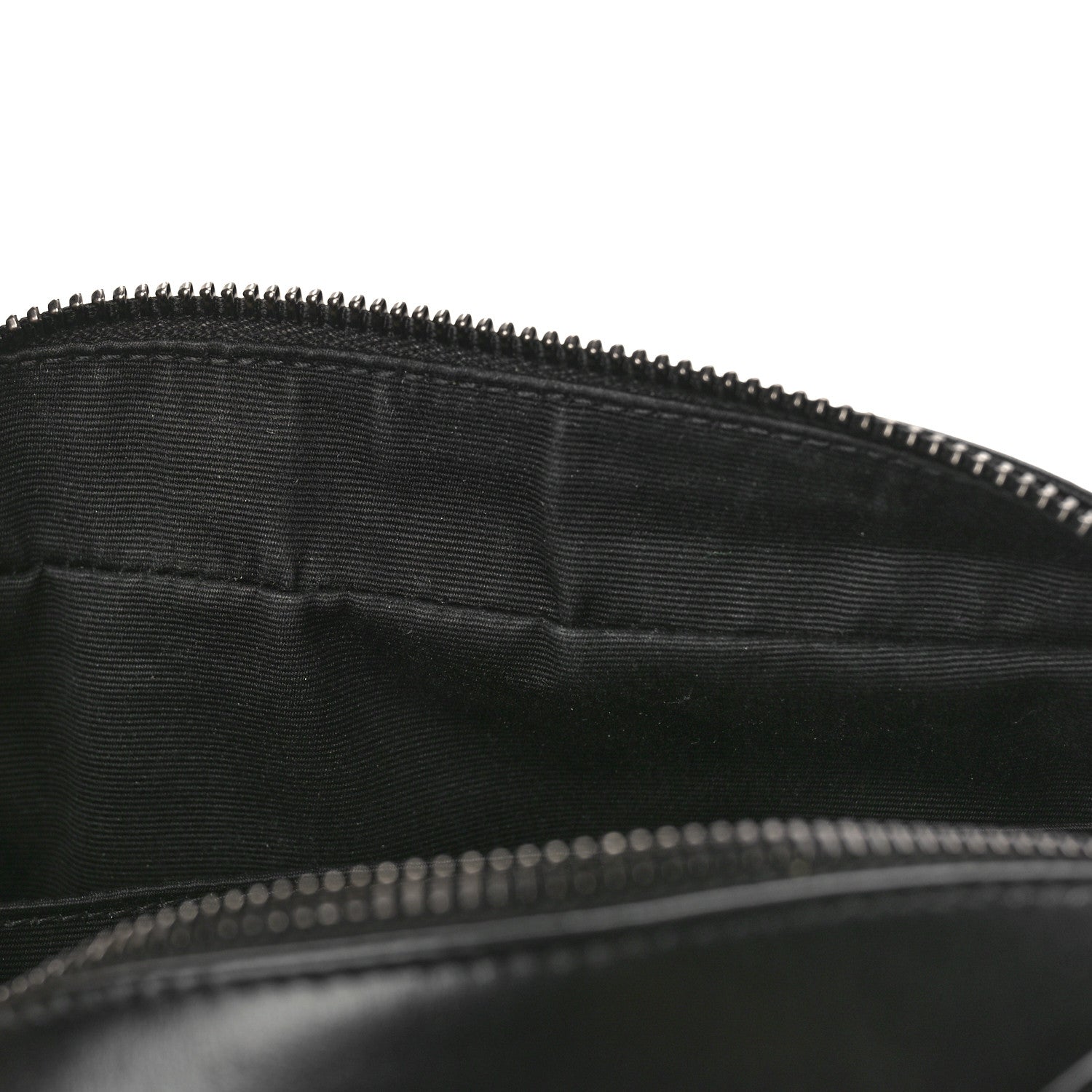 Saint Laurent Calfskin Matelasse Monogram Monochrome Lou Camera Bag Black 9 of 9