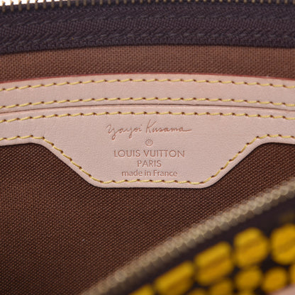 Louis Vuitton Monogram Kusama Town Speedy 30 Yellow 6 of 7