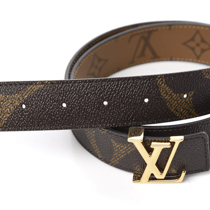 Louis Vuitton Giant Monogram 30mm LV Iconic Reversible Belt 85 34 3 of 4
