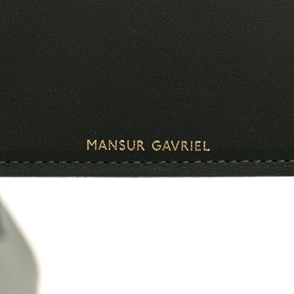 Mansur Gavriel Calfskin Large Shopping Tote Moss 7 of 13