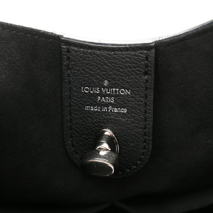 Louis Vuitton Calfskin Lockme Hobo Black 6 of 14