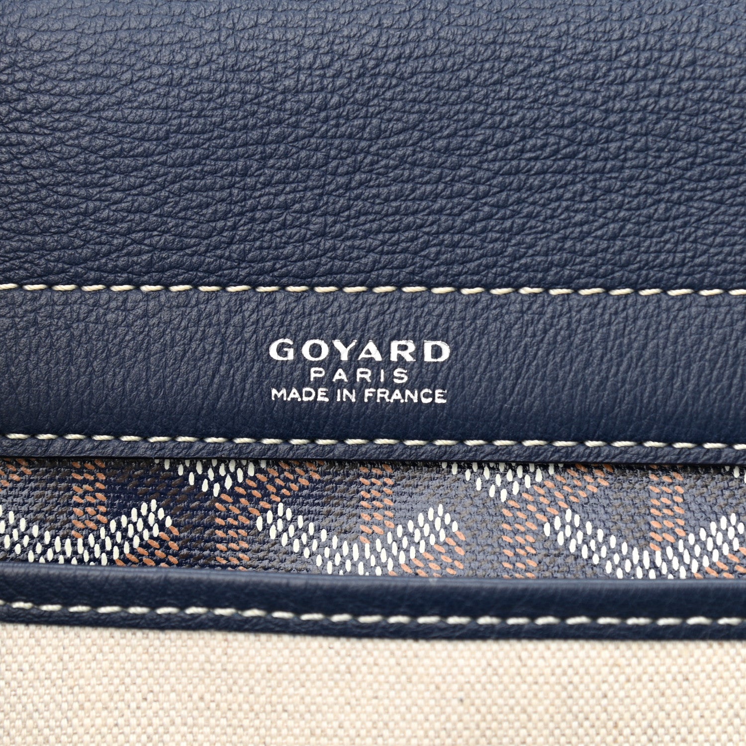 Goyard Goyardine Rouette PM Bleu Marine 7 of 10