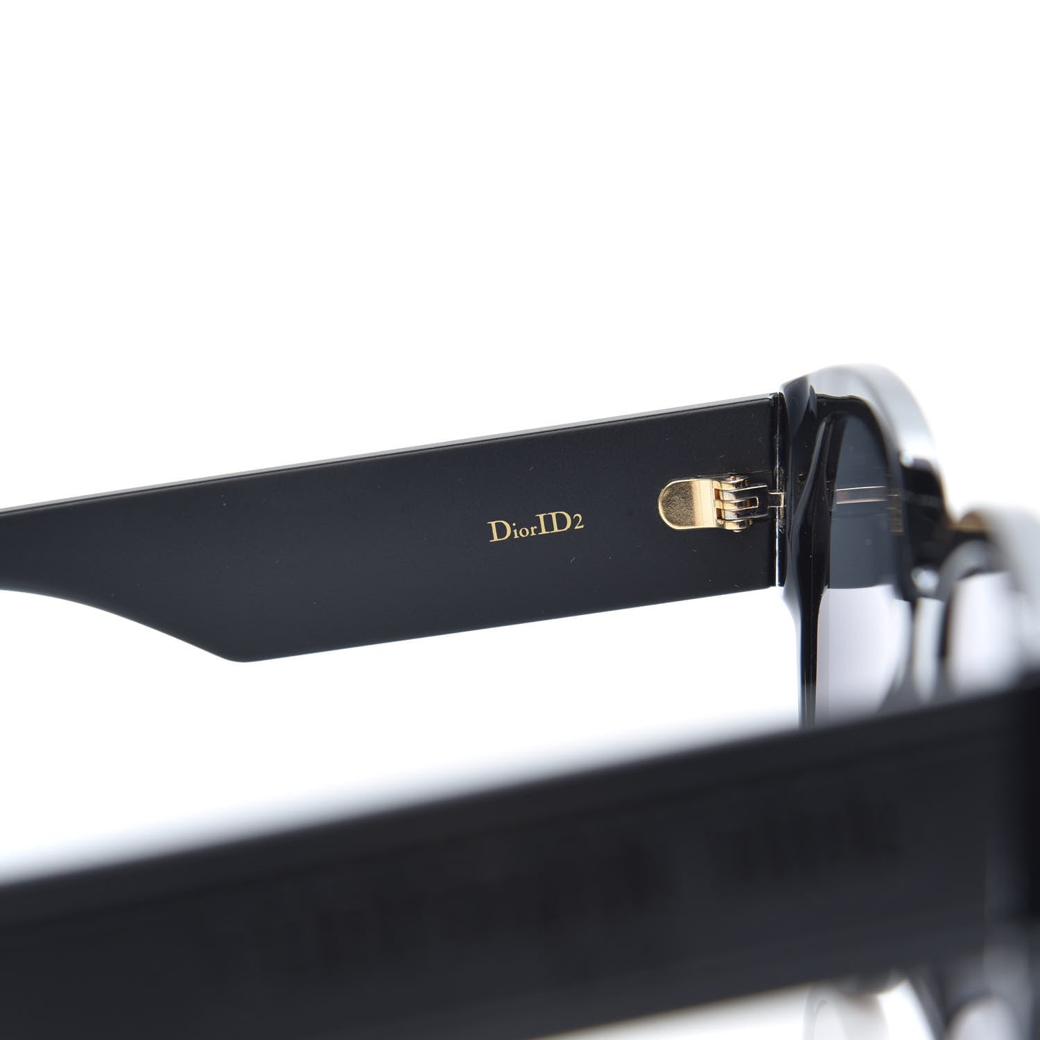 Christian Dior Acetate DiorID2 Sunglasses Black 6 of 7