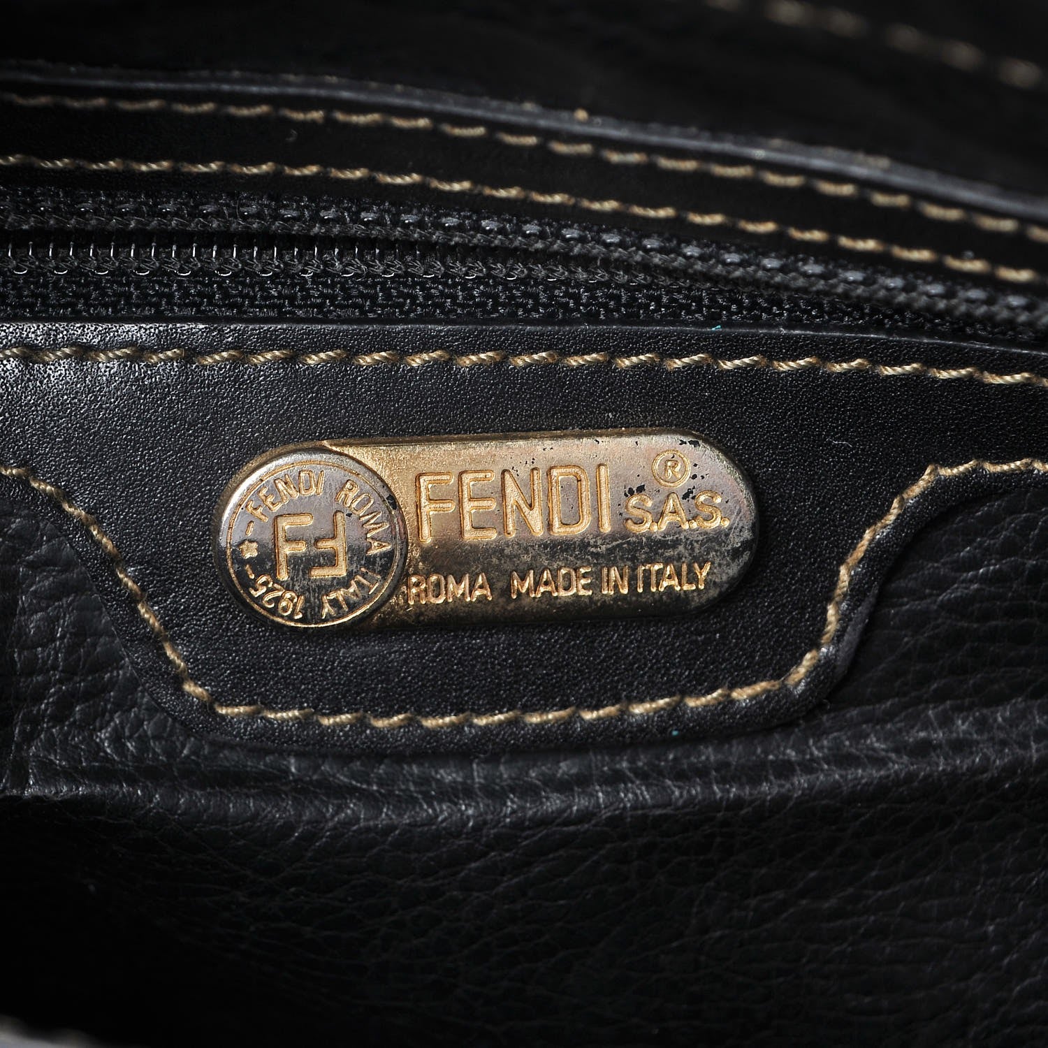 Fendi Zucca Spalmati Crossbody Bag Tobacco 7 of 10