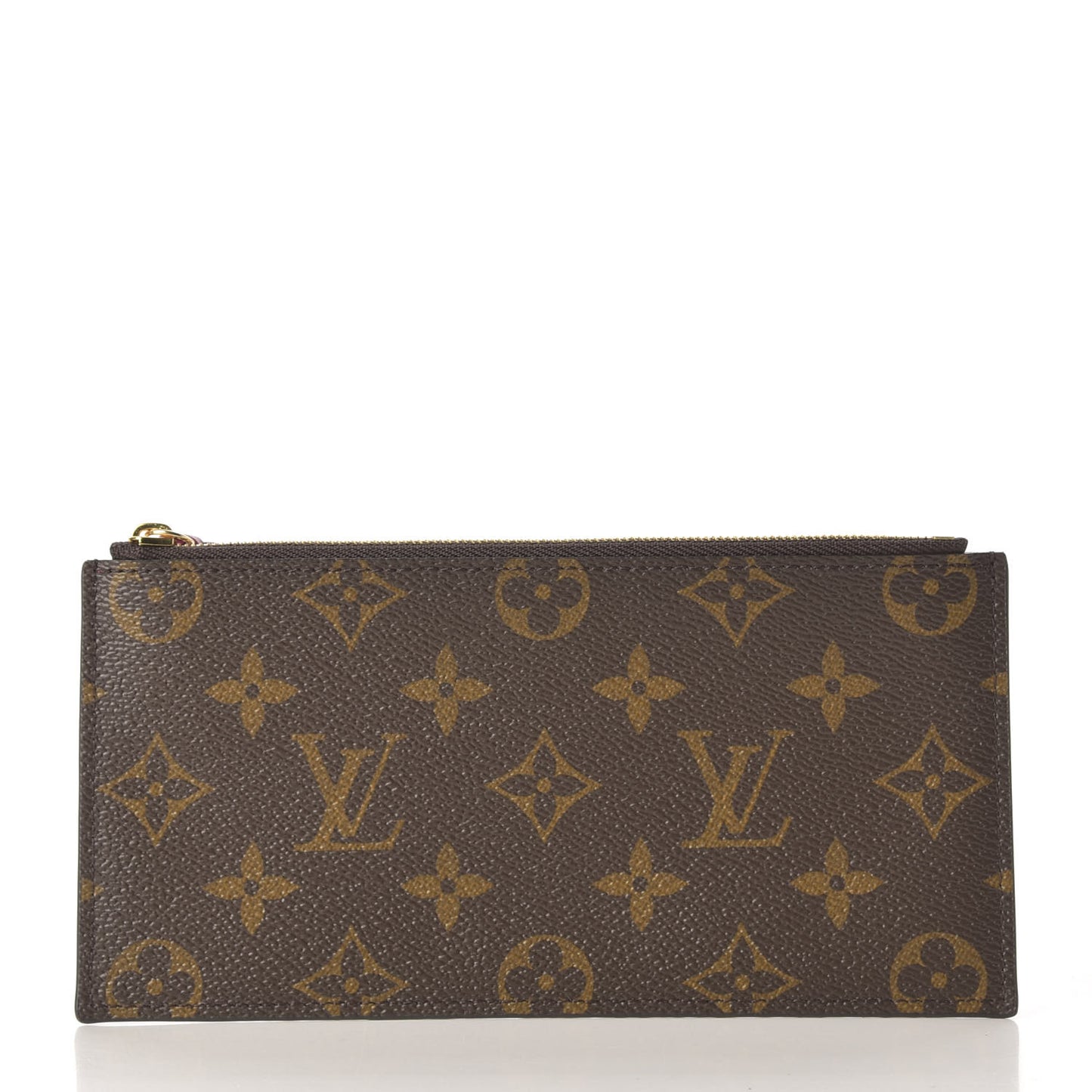 Monogram Pochette Felicie Chain Wallet Fuchsia