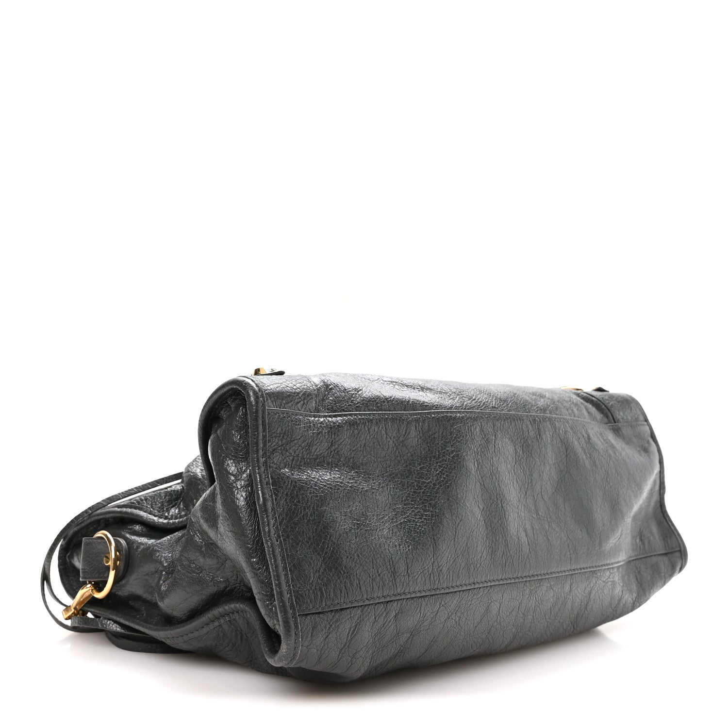 Balenciaga Agneau Classic Gold Hardware City Gris Fossile 4 of 10