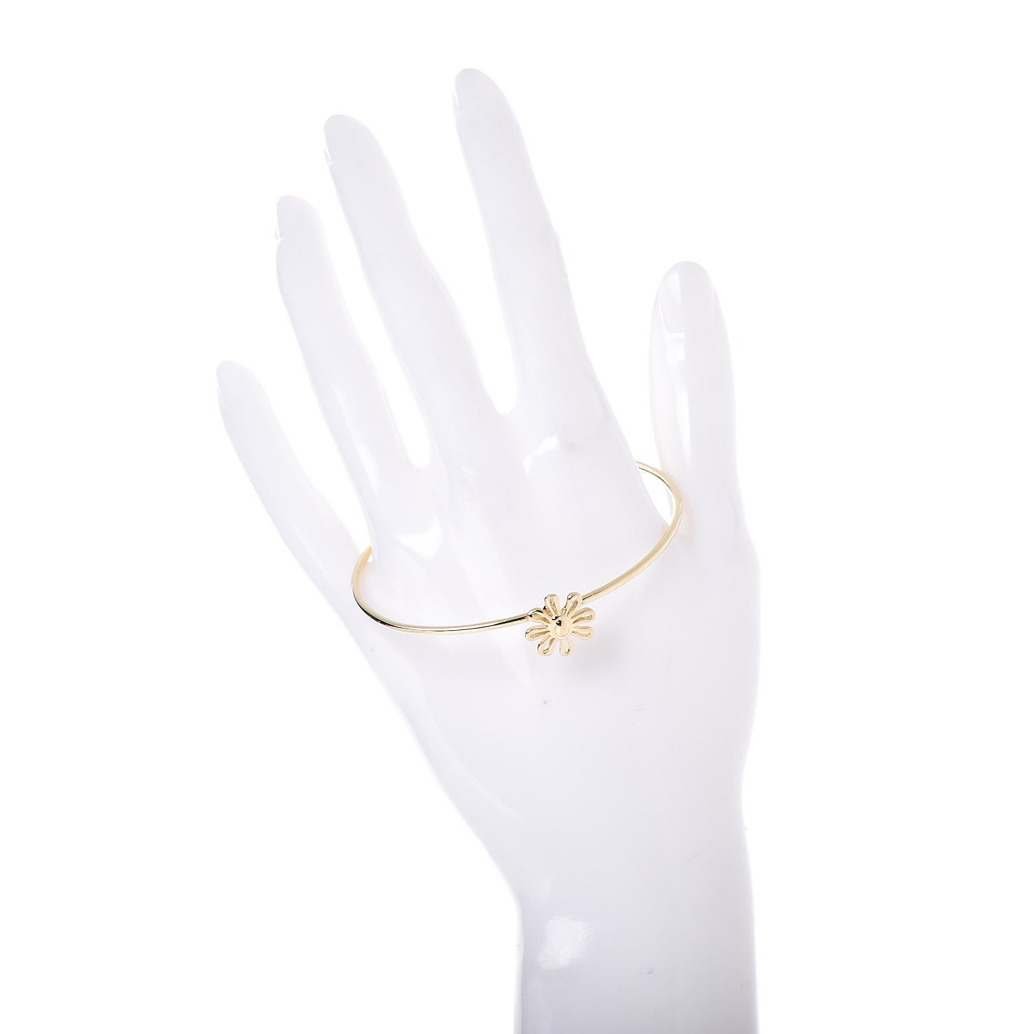 Tiffany 18K Yellow Gold Paloma Picasso Daisy Bangle 2 of 4